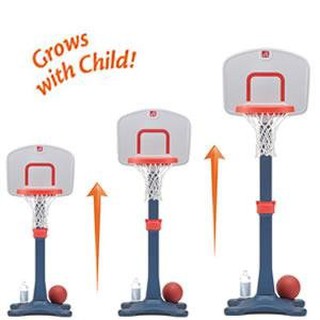 แป้นบาสเกตบอลปรับระดับได้ Step2 Shootin Hoops Junior Basketball Set