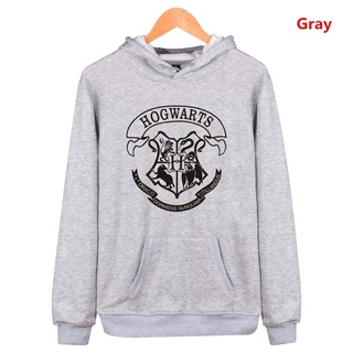 เสื้อกันหนาว มีฮู้ด ผ้าฝ้ายแท้ ลาย HARRY POTTER LITTLE WIZARD HOGWARTS SCHOOL สําหรับผู้ชาย GT