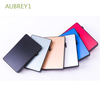 Aubrey1 Rfid กล่องเก็บบัตรเครดิต Rfid อลูมิเนียมอัลลอยด์