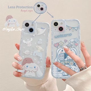 🌈Ready Stock 🏆เคส OPPO A57 A16 A77 A15 A96 A76 A74 A94 A54 A93 A5 A5S A3S A32 A53 A9 A5 A72 A52 A92 A55 A31 F9 Reno 5 6 7 Pro Yugui dog lens protection Case Shockproof transparent Phone Case