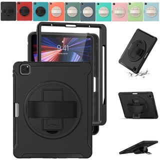 เคสแท็บเล็ตกันกระแทกพร้อมช่องใส่ปากกาสําหรับ Ipad Air4 10.9 2020 Pro 11 2018 2020 2021 Pro 12.9 2018 2020 2021 Pro 10.5 2017 Air3 10.5 2019