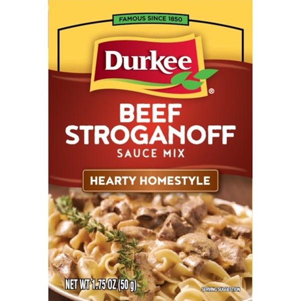 Durkee Beef Stroganoff Sauce Mix 35g  ซอสเนื้อสโตรกานอฟมิกซ์