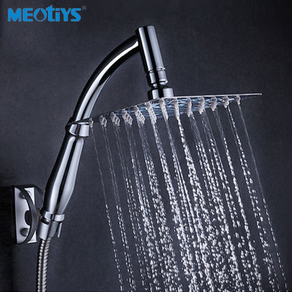 prettybetterLarge Pressure Shower Head Chrome Bath Powerful Energy ...