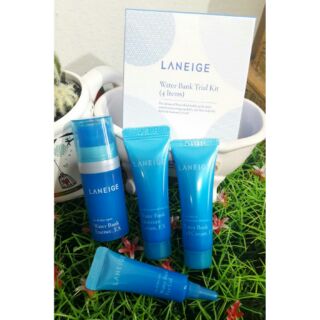 (ของแท้/เซตประหยัด) เซ็ตบำรุงหน้า Laneige Water Bank kit 4item.