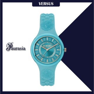 [ของแท้] Versus by Versace นาฬิกาข้อมือ ผู้หญิง รุ่น VERSUS SOQ14-0017 FIRE ISLAND JELLY TEAL GREEN WITH paurasia