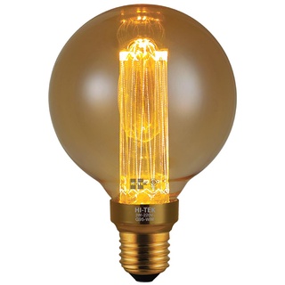 หลอด LED หลอดไฟ LED HI-TEK RETRO G95 3 วัตต์ E27 WARMWHITE