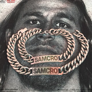 สร้อยข้อมือ SAMCRO samcro sons of anarchy (ล็อค2แบบ) 10มิล สแตนเลสแท้100% bracelet stainless 316l allacc