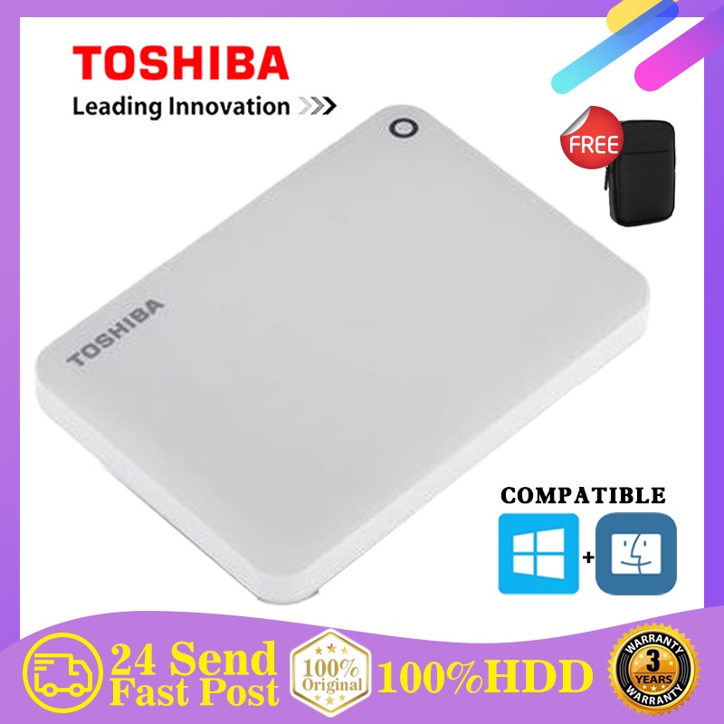Authentic ！Toshiba 2TB 500GB 1TB Hard Disk External Hard Drive HDD 2.5 HD Portable Hard Drive USB3.0 External HDD