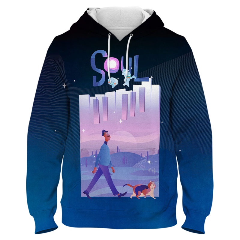 Soul of Darkness Jacket Hoodie 3D Animation Clothes Cosplay Coat