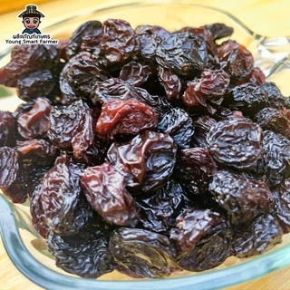 ลูกเกดดำ เม็ดใหญ่ จัมโบ้ 1 กิโลกรัม(Jumbo Black Raisins)