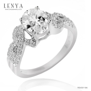 Lenya Jewelry แหวนเงินแท้ประดับ CZ ดีไซน์หรูหรา ในราคาไม่แพงอย่างที่คิด