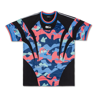 SLUM LTD - PINK DOLPHIN FLY LEGENDS 18 JERSEY Black