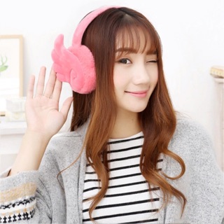 EM-Angel 🧚🏻‍♀️ Earmuff ปีกนางฟ้า ที่ปิดหูกันหนาว (พับหูไม่ได้) สีพาสเทล สวย หวาน