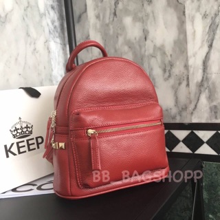 KEEP mini (outlet) สี Burgundy