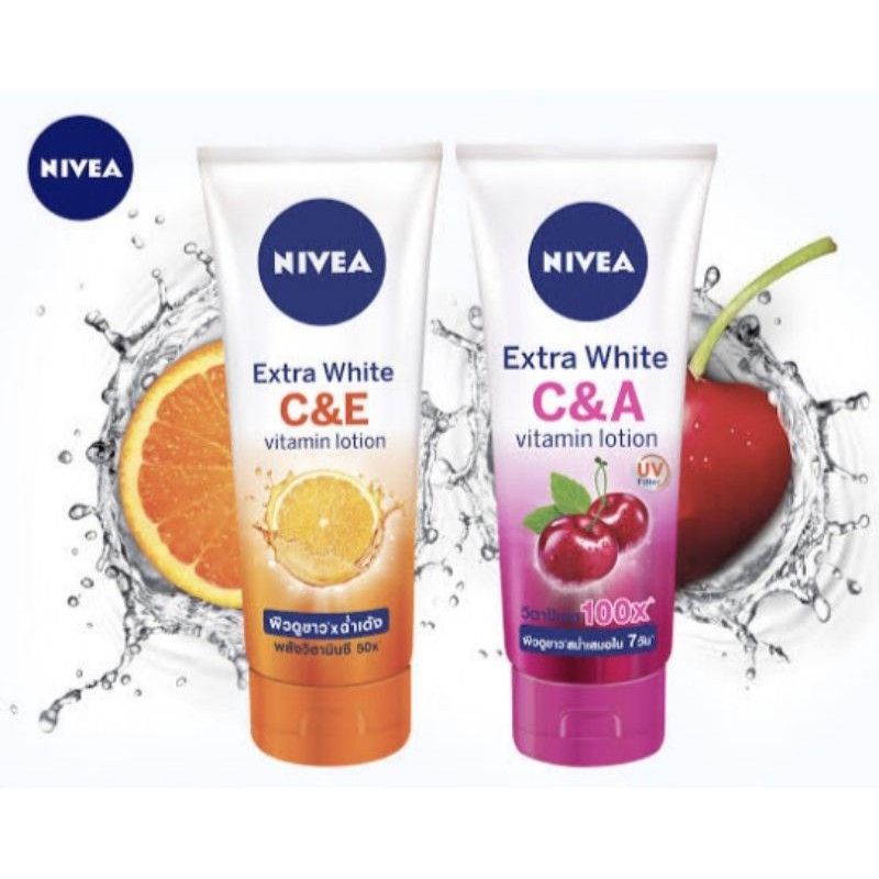 Nevea Lotion โลชั่นนีเวีย C&E C&A โลชั่นส้ม โลชั่นเชอรี่ นีเวีย