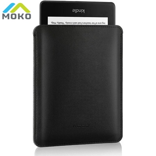 Moko กระเป๋าหนัง PU นิ่ม กันรอยขีดข่วน บางพิเศษ สําหรับ Kindle Voyage Kindle Paperwhite 2021 Kindle 2019