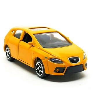 รถเหล็กมาจอเร็ต Majorette SEAT Leon Cupra สีส้ม ขนาด 1/64 ยาว 8 cm มือสอง #001