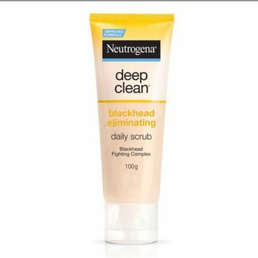 โฟมนูโทรจีนา ดีพ คลีน แบล็คเฮด อีลีมิเนทติ้ง-เดลี่ สครับ Neutrogena Deep Clean Blackhead Eliminating