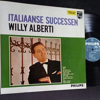 แผ่นเสียง 12 นิ้ว เพลงยอดนิยม อิตาลี WILLY ALBERTI ทดลองหังได้ครับ