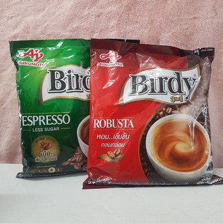 กาแฟ Birdy 3in1 Robusta และ Espresso