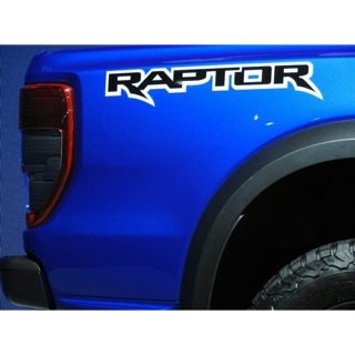 สติ๊กเกอร์ คำว่า RAPTOR งานตัดคอม