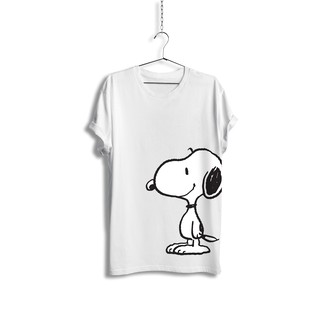 HH 🔥[มี 12 แบบ]🔥 เสื้อยืดเปล่าลายการ์ตูน SNOOPY สุดน่ารัก Unisex เสื้อยืดผ้าฝ้าย