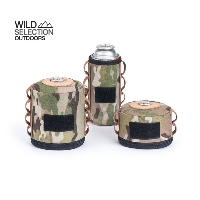 ซอง เคส กระป๋องแก๊ส Naturehike  ที่หุ้ม แก๊สซาลาเปา - แก๊สกระป๋อง อุปกรณ์เสริม Camouflage gas tank Cover NH21PJ123