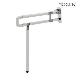 MOGEN ERS25N ราวมือจับผู้สูงอายุ แบบราวคู่ (พับได้) สีขาว