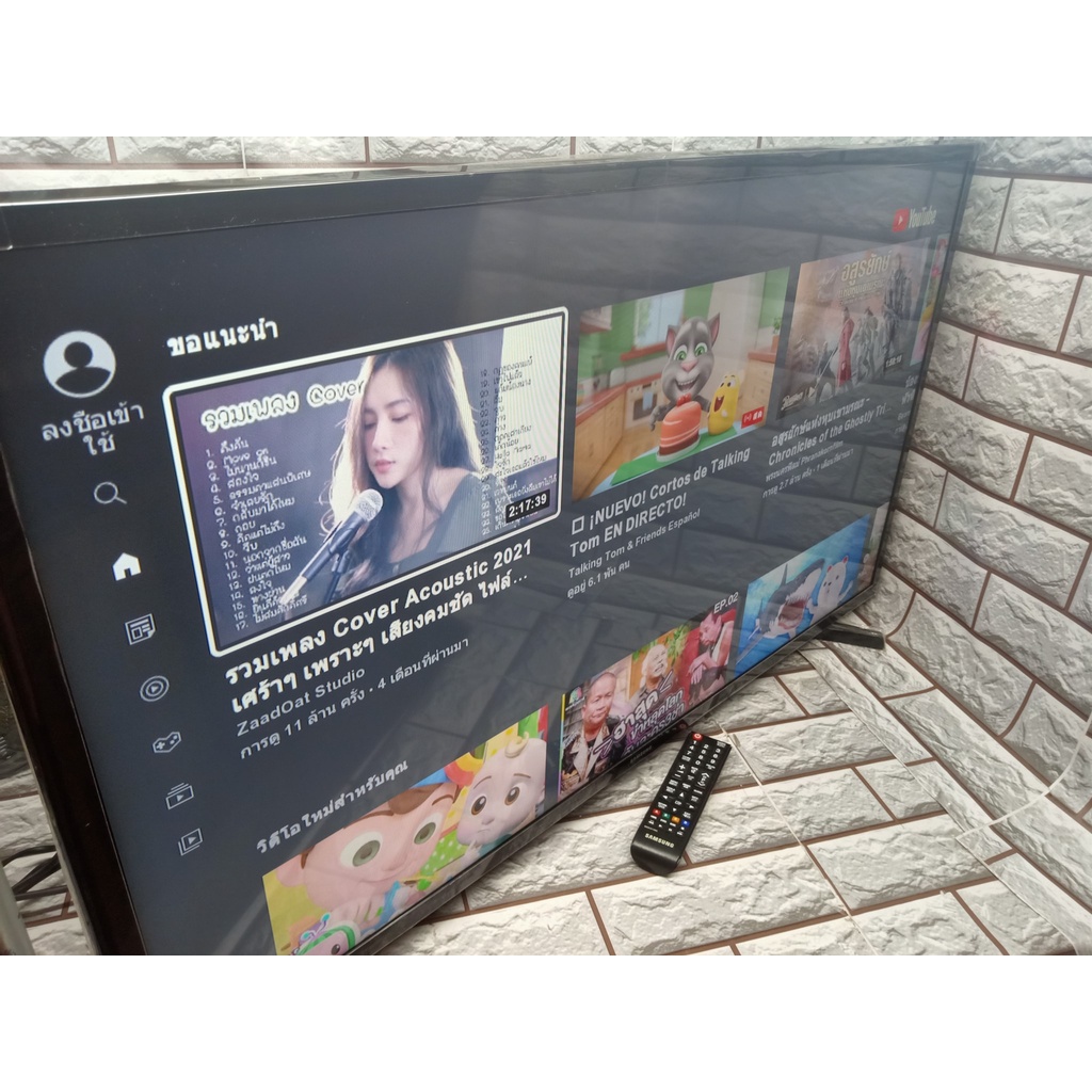สมาร์ททีวี ซัมซุง 40 นิ้ว samsung smart tv สภาพดีใหม่ๆ