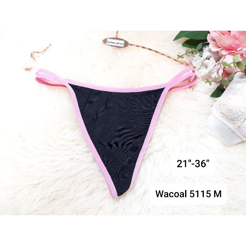 Wacoal (วาโก้) Size XS-M ชุดชั้นใน/กางเกงชั้นในทรงจีสตริง(G-string) 5115