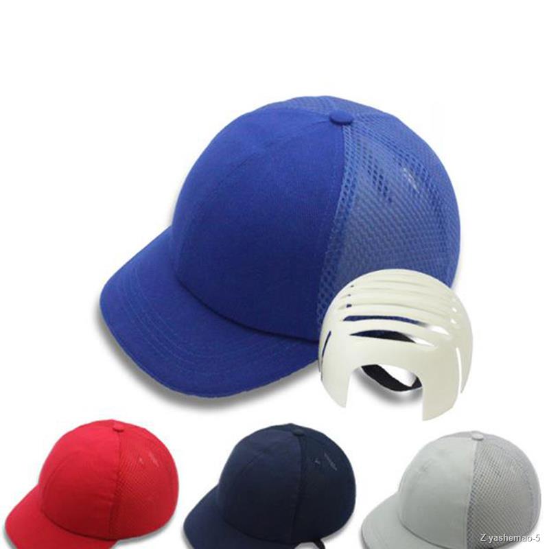 ☸Safety Cap Helmet Baseball Hat Style Hard Hat For Work Factory Head ...