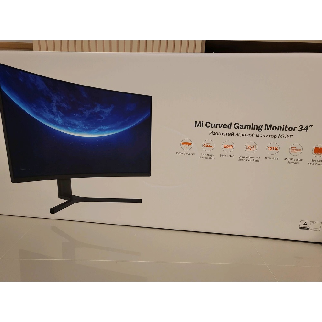 Xiaomi Monitor Gaming Curved 34 inch 21.9 Refresh Rate 144Hz WQHD จอเกมมิ่ง รับประกันสินค้า 1ปี