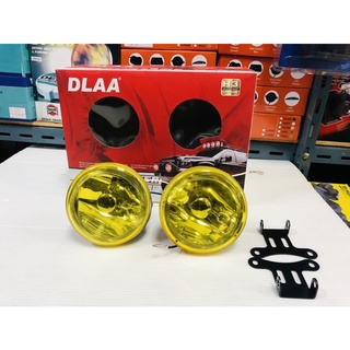 ไฟตัดหมอก/ไฟสปอร์ตไลท์DLAAกลม 4นิ้ว12V55w1คู่/สีเหลือง
