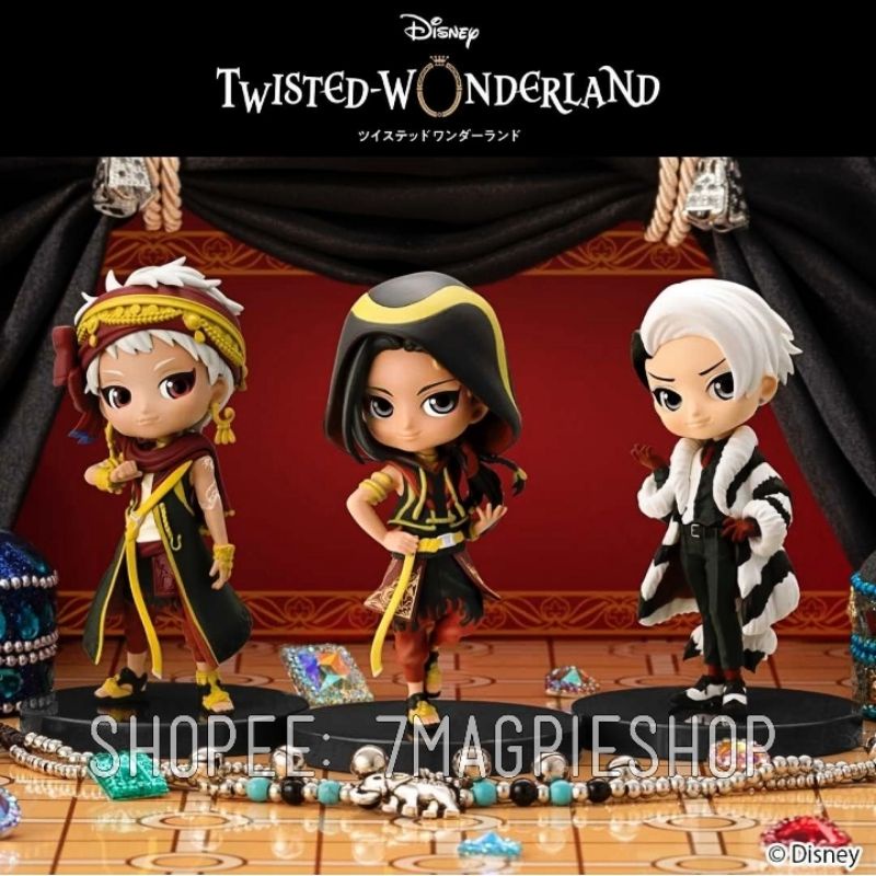 Lot Q Posket Petit Scarabia เข าแล วค ะ ของแท Disney Twisted Wonderland Octavinelle Vol 4 5 Shopee Thailand