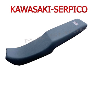 A SALE  เบาะแต่ง เบาะปาด(เบาะสนาม) เบาะรถมอเตอร์ไซด์สำหรับ KAWASAKI-SERPICO150 สุดเทพ