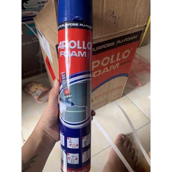Apollo Foam โฟมขยายสเปรย์กันน้ําโฟม Apollo ของแท้