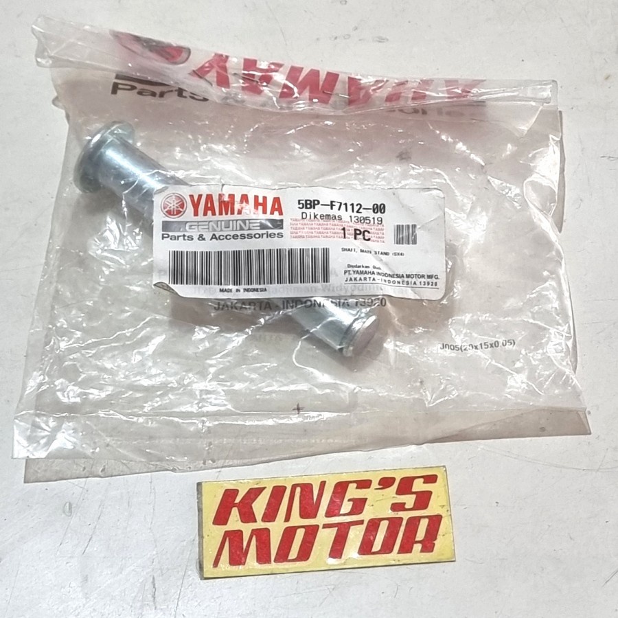 CENTER STANDARD ASSEMBLY, 2 SCORPIO Z (5BP F7112) ต้นฉบับ YAMAHA