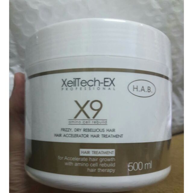 พร้อมส่ง Xeiltech-EX Professional X9 ทรีทเมนต์บำรุงผม เร่งผมยาว ฟื้นฟูผมแห้งเสีย ครีมหมักผม Treatmen