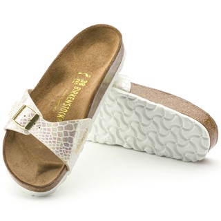 Birkenstock Madrid Birko-Flor Shiny Snake