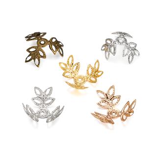 ลูกปัดโลหะสีเงิน / Kc 16X16 มม . 100 ชิ้น / ล็อตสําหรับทําเค…