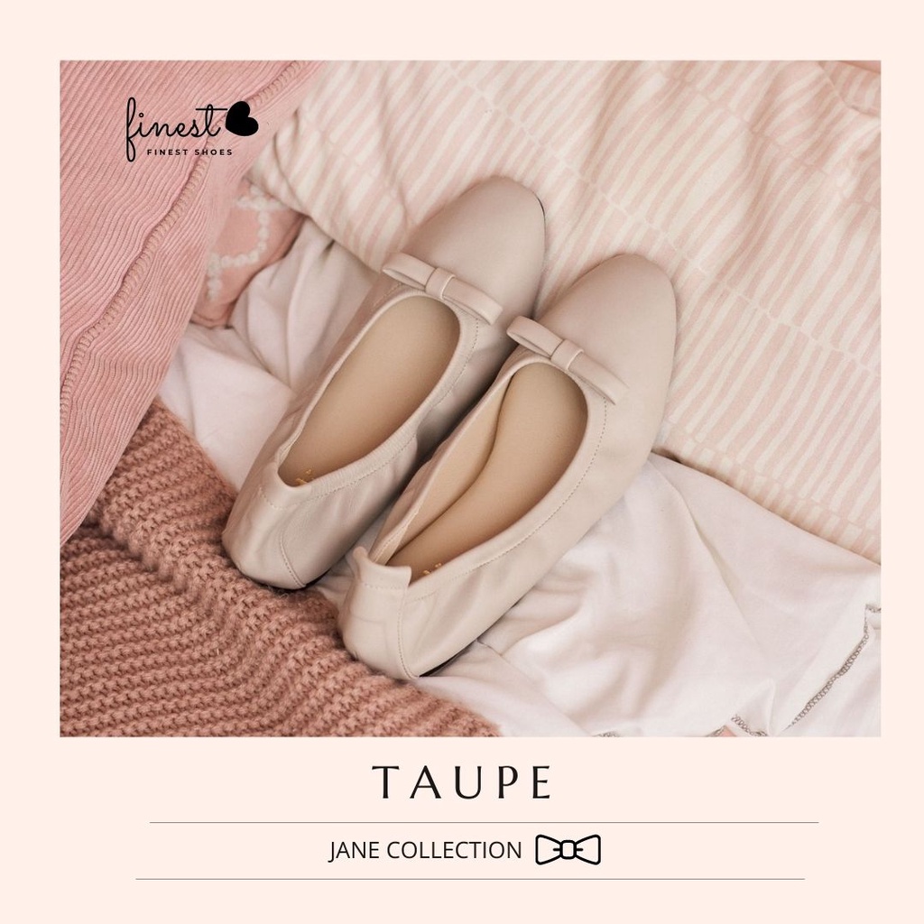รองเท้า Finest Shoes : Jane : Taupe