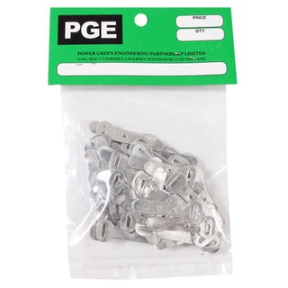 กี๊ปรัดสายไฟ กิ๊บอะลูมิเนียม PGE 35G NO.6 อุปกรณ์เดินสายไฟ งานระบบไฟฟ้า CABLE CLIPS AL PGE 35G NO.6