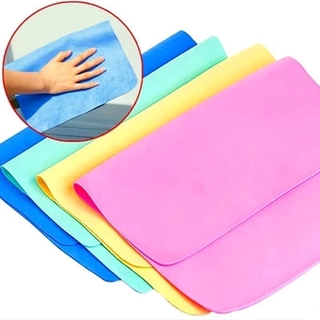 MICROFIBER ผ้าขนหนูไมโครไฟเบอร์สําหรับทําความสะอาดรถยนต์ 30x20 ซม