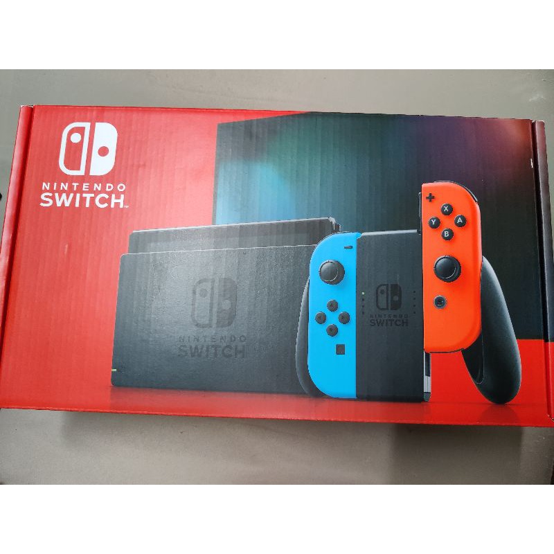 [ผ่อนได้+ส่งฟรี] เครื่อง Nintendo switch กล่องแดง มือสอง แถมที่ชาร์จจอย