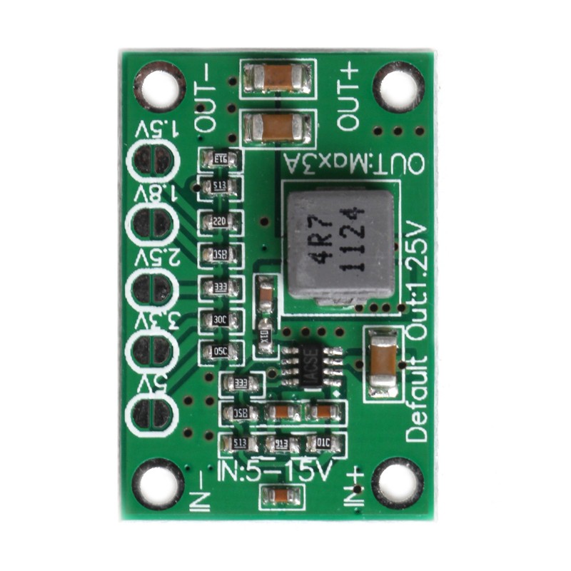 ❤❤ DC Step Down Power Converter Board 5-16V To 1.25V 1.5V 1.8V 2.5V 3.3V 5V 3A