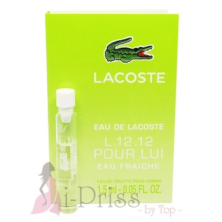 Lacoste eau de lacoste L.12.12 POUR LUI eau fraiche POUR HOMME (EAU DE TOILETTE) 1.5 ml.