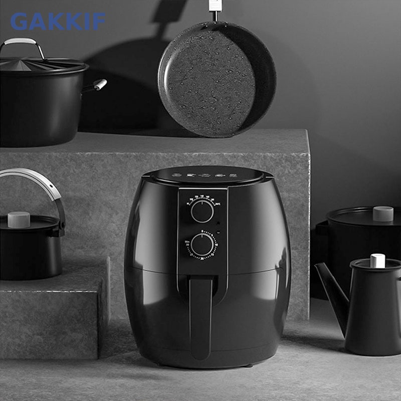 พร้อมส่งAir Fryer 5.5ลิตร หม้อทอดไร้น้ำมัน ความจุขนาดใหญ่ใช้ในครัวเรือน