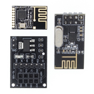 Modul Antena ตัวรับส่งสัญญาณไร้สาย Nrf24L01 + 2 . 4 Ghz Untuk Inventor. Th