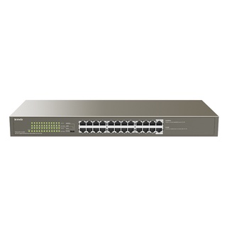 TEG1124P-24-250W 24-Port Ggabit Rackmount Switch With 24-Port PoE Tenda