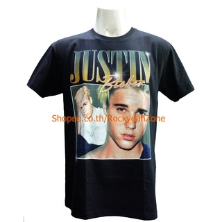 เสื้อวง JUSTIN BIEBER เสื้อไซส์ยุโรป จัสติน บีเบอร์ PTA1822 เสื้อวงร็อค เมทัล สากล Rockyeah